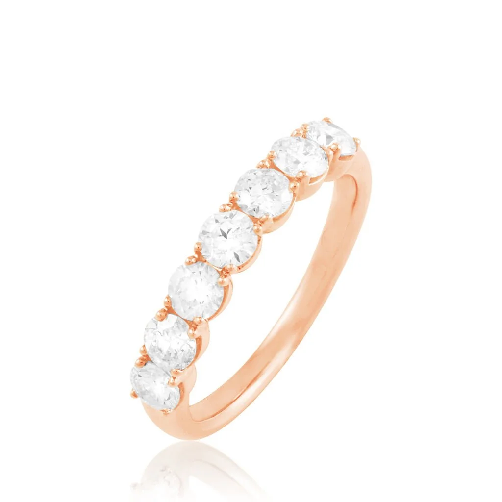 Histoire D'Or Alliance Eloise Or Rose Diamant