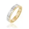 Histoire D'Or Alliance Firdawsse Or Bicolore Diamant