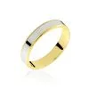 Histoire D'Or Alliance Hevan Ruban Or Bicolore