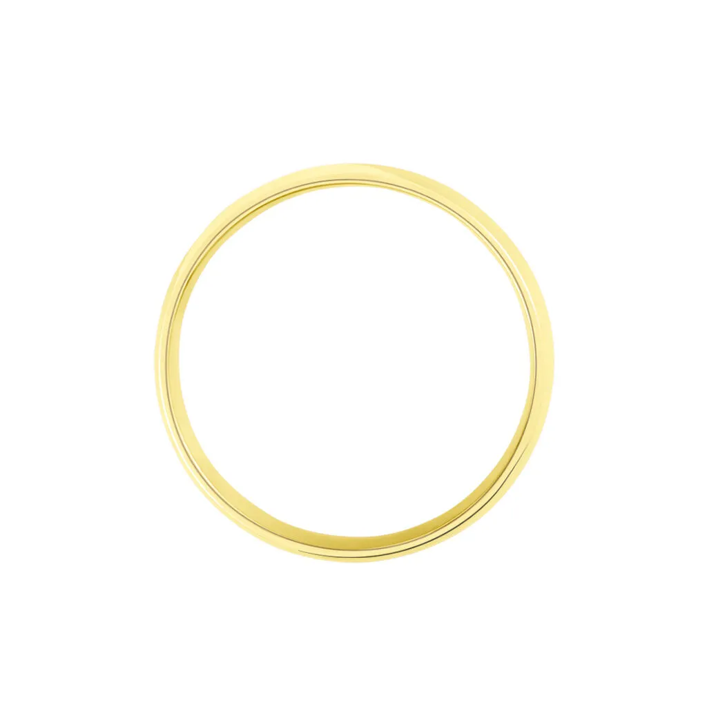 Histoire D'Or Alliance Sonia Demi Jonc Confort Or Jaune – Image 3