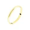 Histoire D'Or Alliance Meredithe Demi Jonc Classique Or Jaune