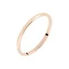 Histoire D'Or Alliance Meredithe Demi Jonc Classique Or Rose