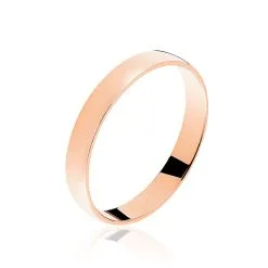 Histoire D'Or Alliance Julie Ruban Classique Or Rose