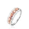 Histoire D'Or Bague Margaux Or Blanc Morganite Et Diamant