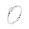 Histoire D'Or Bague Solitaire Ihsane Or Blanc Diamant