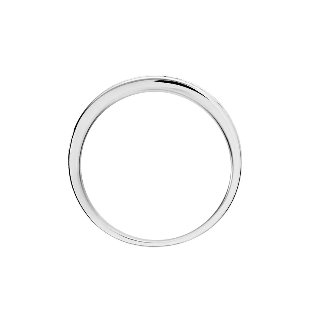 Histoire D'Or Bague Clemence Or Blanc Diamant – Image 3