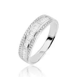 Histoire D'Or Bague Eugenie Or Blanc Diamant