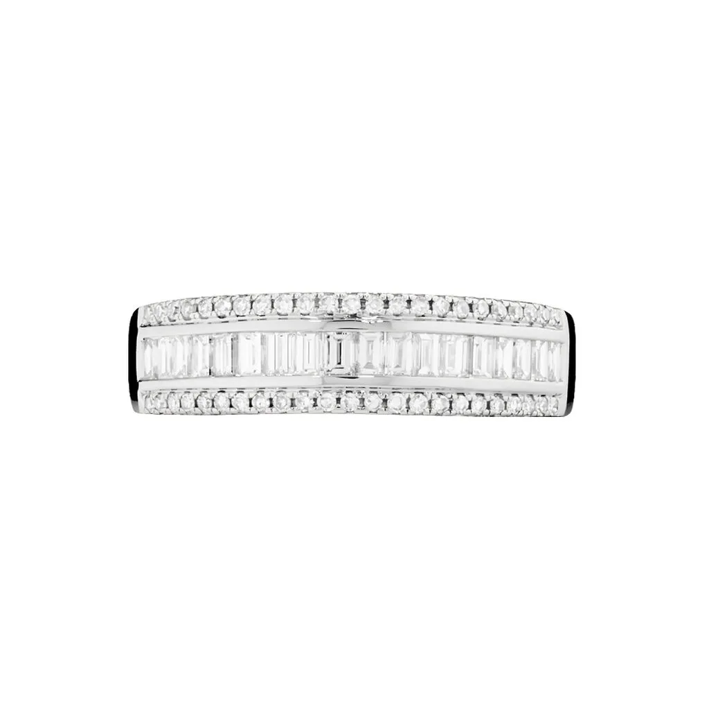 Histoire D'Or Bague Eugenie Or Blanc Diamant – Image 2
