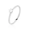 Histoire D'Or Bague Solitaire Samantha Or Blanc Diamant