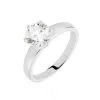 Histoire D'Or Bague Solitaire Natalia Or Blanc Diamant Synthetique