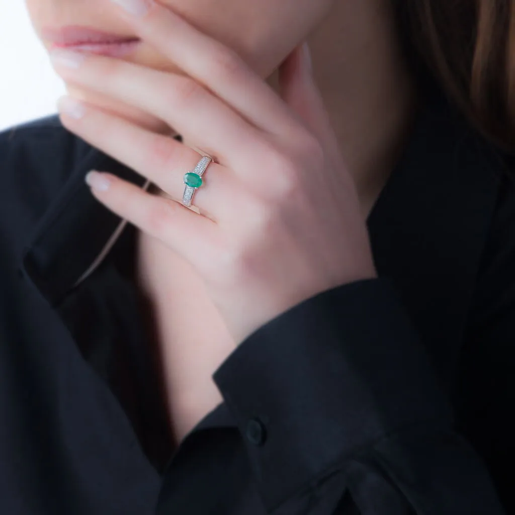 Histoire D'Or Bague Crista Or Jaune Saphir Et Diamant – Image 3