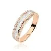 Histoire D'Or Bague Eugenie Or Rose Diamant