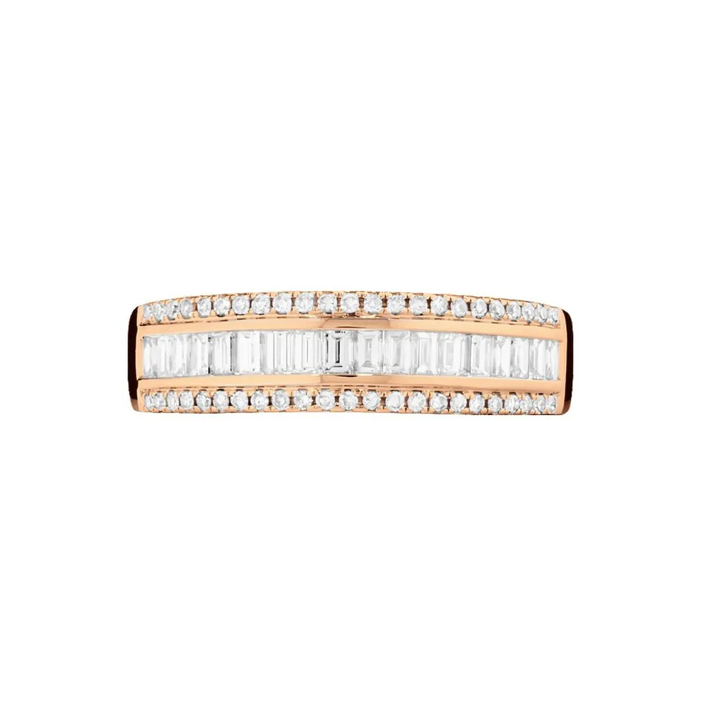 Histoire D'Or Bague Eugenie Or Rose Diamant – Image 2