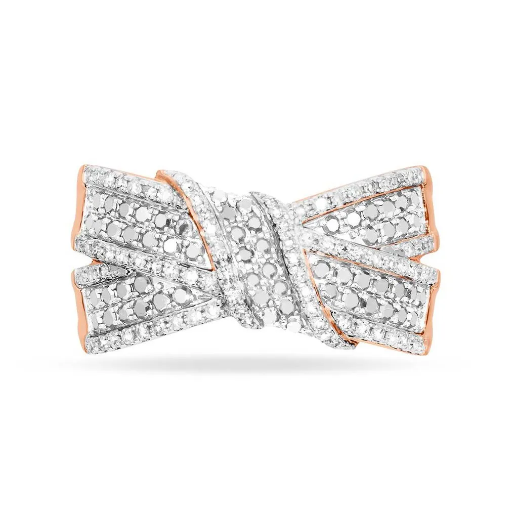 Histoire D'Or Bague Agnes Or Rose Diamant – Image 2