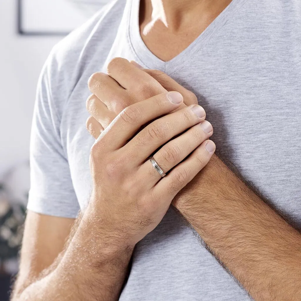 Histoire D'Or Alliance Fantaisie Mat Et Brillant Ruban Plat Palladium Blanc – Image 4