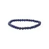 Bracelet Minerama Boules En Lapis Lazuli, 4mm