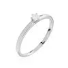 Histoire D'Or Solitaire Natalia Platine Blanc Diamant