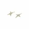 Boucles D'oreilles Mauboussin French Valentine En Or Jaune Et Diamants 0.072ct