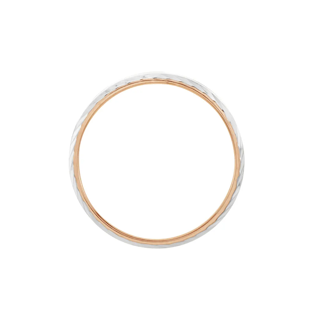 Histoire D'Or Alliance Argent Bicolore Nolan – Image 3