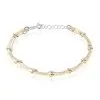 Histoire D'Or Bracelet Daralea Argent Tricolore