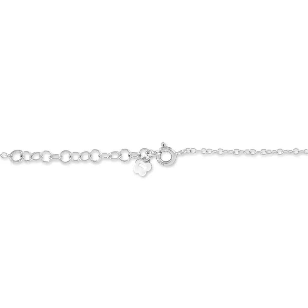 Histoire D'Or Bracelet Evren Argent Blanc Quartz Rose – Image 3