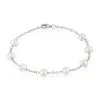 Histoire D'Or Bracelet Corentina Argent Blanc Perle De Culture