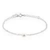 Histoire D'Or Bracelet Savino Argent Perle De Culture