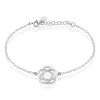 Histoire D'Or Bracelet Constellation Argent Blanc