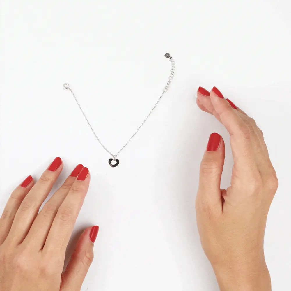 Histoire D'Or Bracelet Danielae Argent Blanc – Image 3