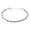Histoire D'Or Bracelet Ciana Torsade Diamante Argent Blanc