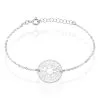 Histoire D'Or Bracelet Lauretta Argent Blanc