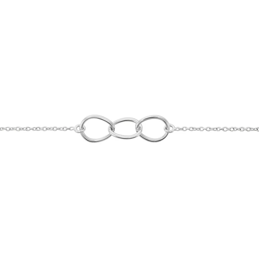 Histoire D'Or Bracelet Flat Argent Blanc – Image 2