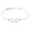 Histoire D'Or Bracelet Joy Argent Blanc