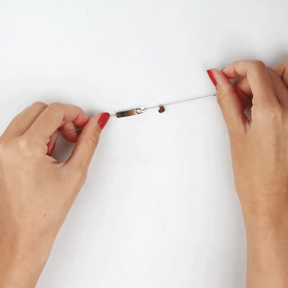 Histoire D'Or Bracelet Marlaine Argent Blanc – Image 3