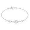 Histoire D'Or Bracelet Mahee Argent Blanc