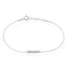 Histoire D'Or Bracelet Soukamba Argent Blanc