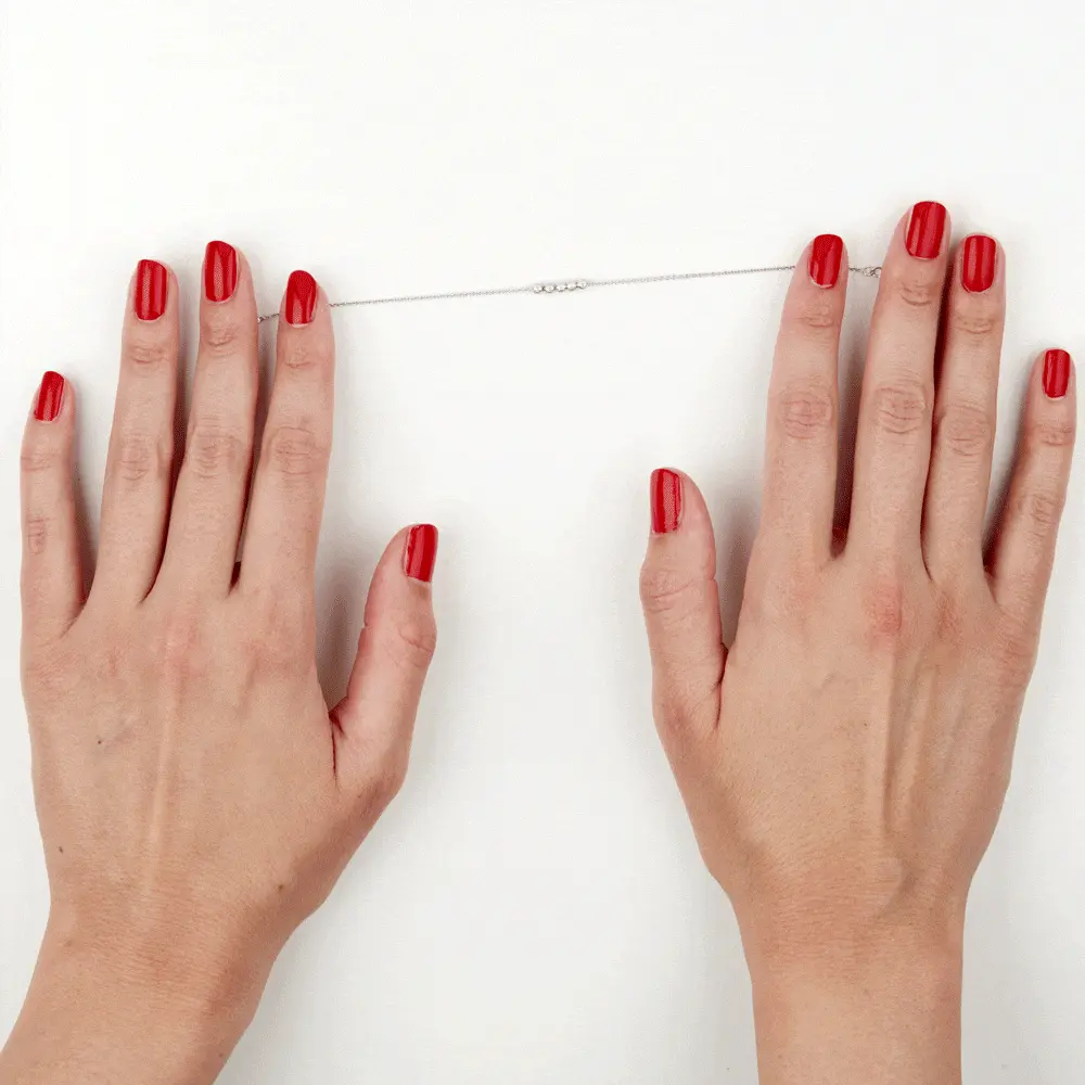 Histoire D'Or Bracelet Soukamba Argent Blanc – Image 3