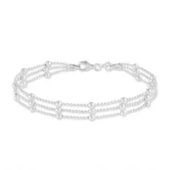 Histoire D'Or Bracelet Souela Argent Blanc