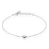 Histoire D'Or Bracelet Leandra Argent Blanc