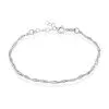 Histoire D'Or Bracelet Saman Argent Blanc