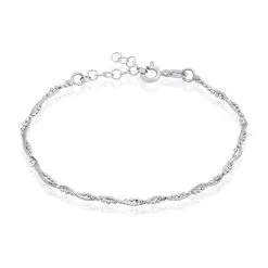 Histoire D'Or Bracelet Saman Argent Blanc