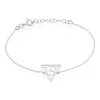 Histoire D'Or Bracelet Fidela Argent Blanc