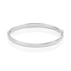 Histoire D'Or Bracelet Jonc Thaira Argent Blanc