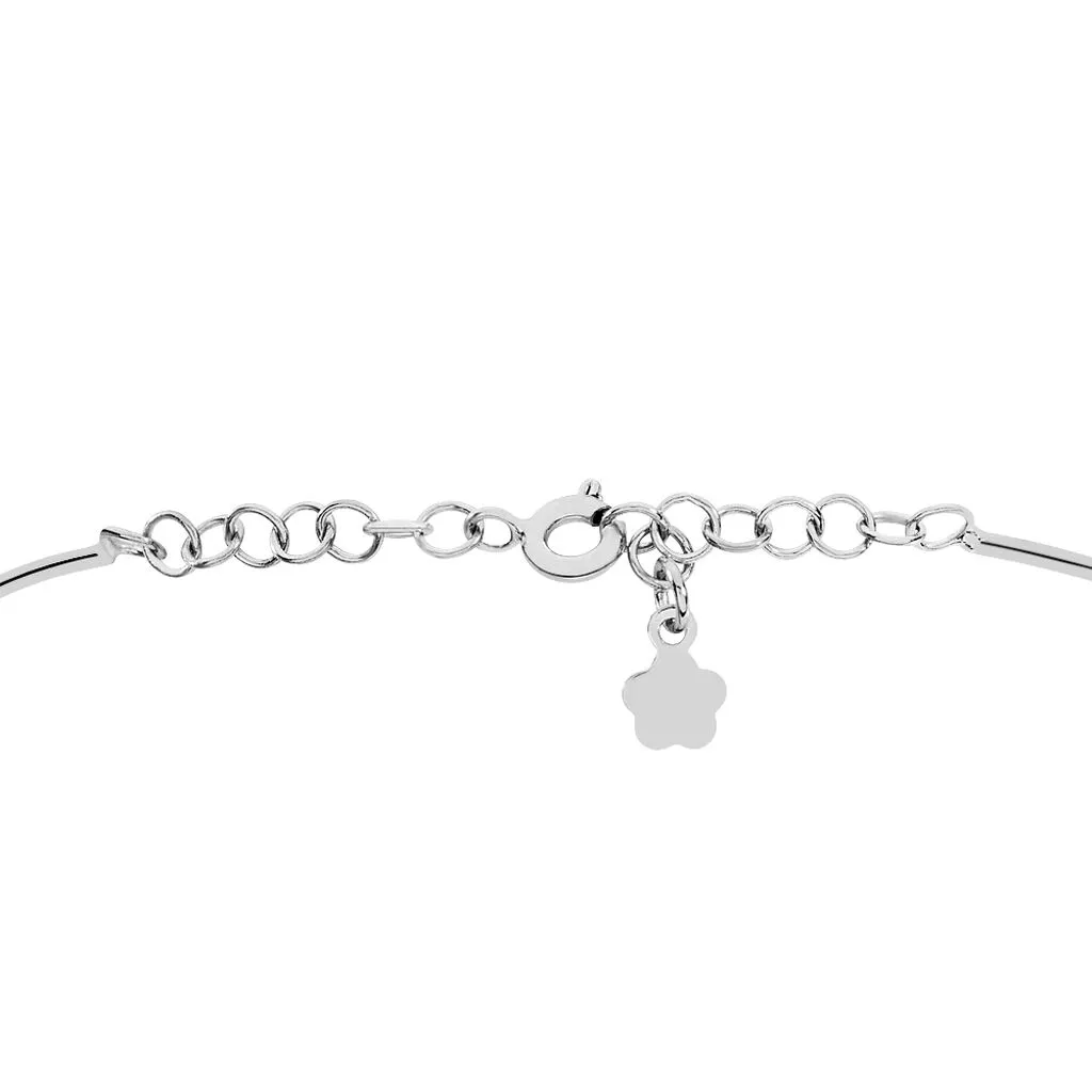 Histoire D'Or Bracelet Jonc Bilao Argent Blanc – Image 3