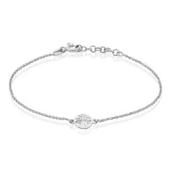 Histoire D'Or Bracelet Audrey-rose Argent Blanc