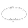 Histoire D'Or Bracelet Sevinc Argent Blanc
