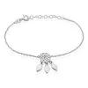 Histoire D'Or Bracelet Ida Argent Blanc