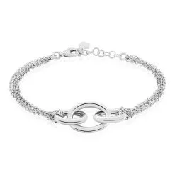 Histoire D'Or Bracelet Abassia Argent Blanc