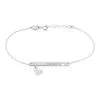 Histoire D'Or Bracelet Kamile Argent Blanc