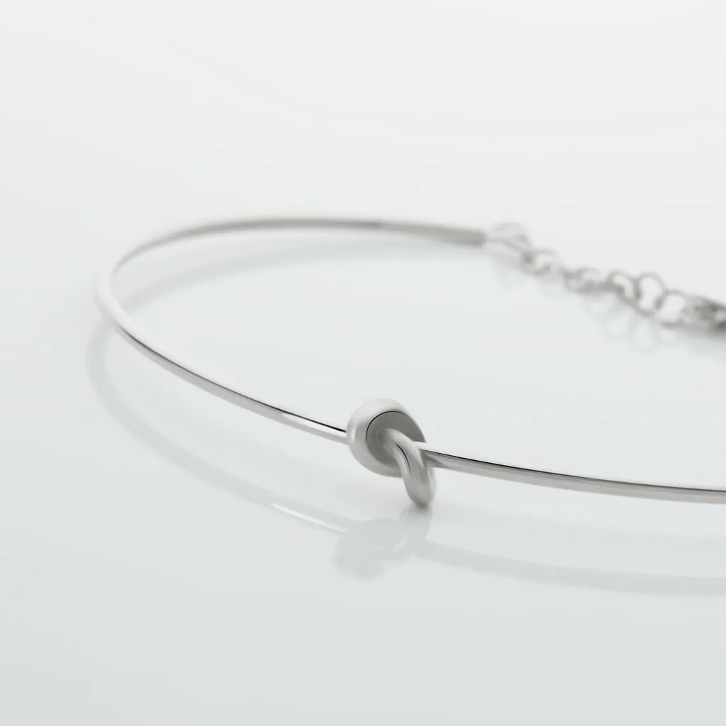 Histoire D'Or Jonc Argent Blanc Ania – Image 3